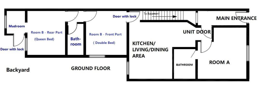 Triple Room With En Suite Bathroom 0361 토론토 외부 사진